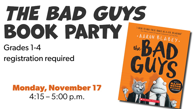 book party, click for details