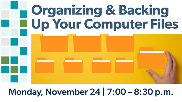 computer file backup, click for details