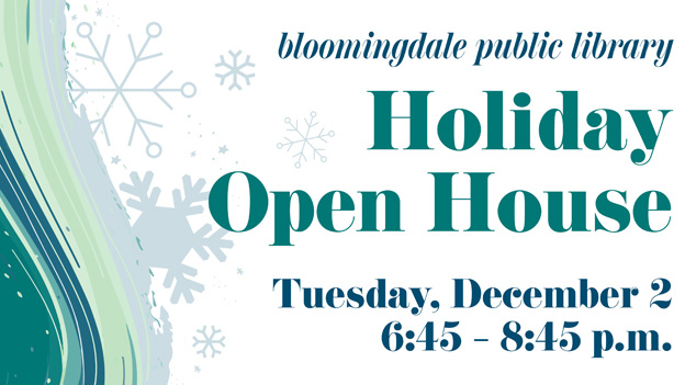 holiday open house, click for details