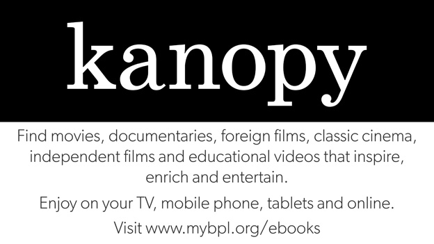 Kanopy video streaming, click for details